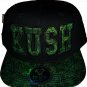 Top Level Snapback Hats Kush Marijuana Weed Embroidered Flat Bill California