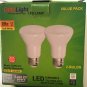 8 pack BR20 LED 5.5W 2700K Warm White Indoor/Outdoor Light Bulbs replace 50 Watt