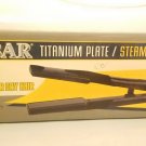 Barbar titanium plate steamer flat iron 420 F 10-second quick Heating black