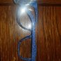 NEW! Sight Sensations 3.25+ Reading Glasses With Case Style: Blue Jean