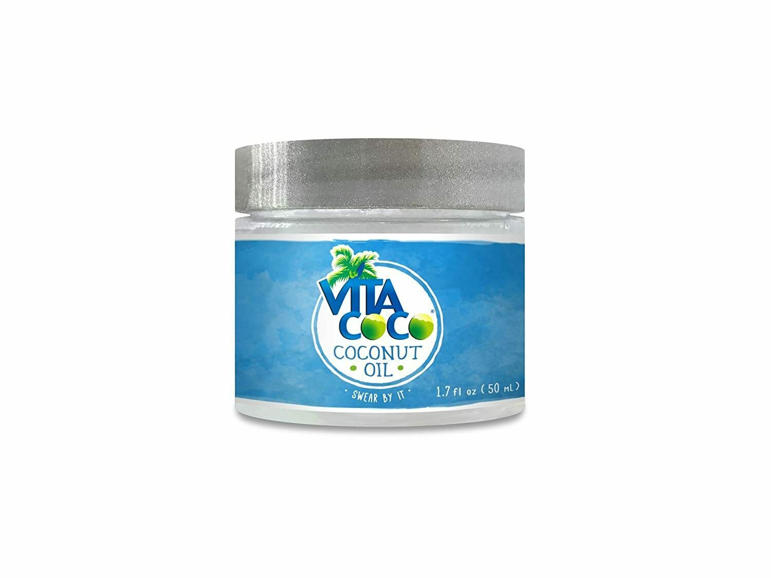 Vita Coco Organic Virgin Coconut Oil, For Skin and Hair, 1.7 Ounce (Beauty Jar)
