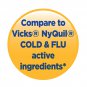 Equate NiteTime Cold & Flu Multi-Symptom Relief, 24 count