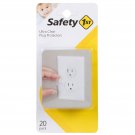 Safety 1st Ultra Clear Electrical Plug Protectors for Baby Proofing (20 pack)