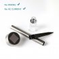 New 12PCS Outdoor Solar Power LED Garden Landscape Lights Stainless Steel White