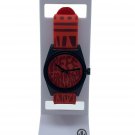 New! Neff Men's Analog Display Japanese Quartz Watch Fashion Wristwatch Red