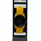 New! Neff Men's Analog Display Japanese Quartz Watch Fashion Wristwatch Yellow