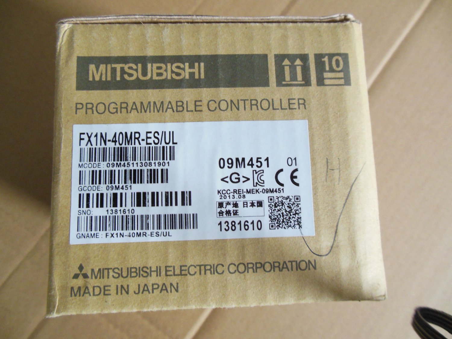 Mitsubishi PLC FX1N-40MR-ES/UL NEW FREE EXPEDITED SHIPPING FX1N40MRESUL