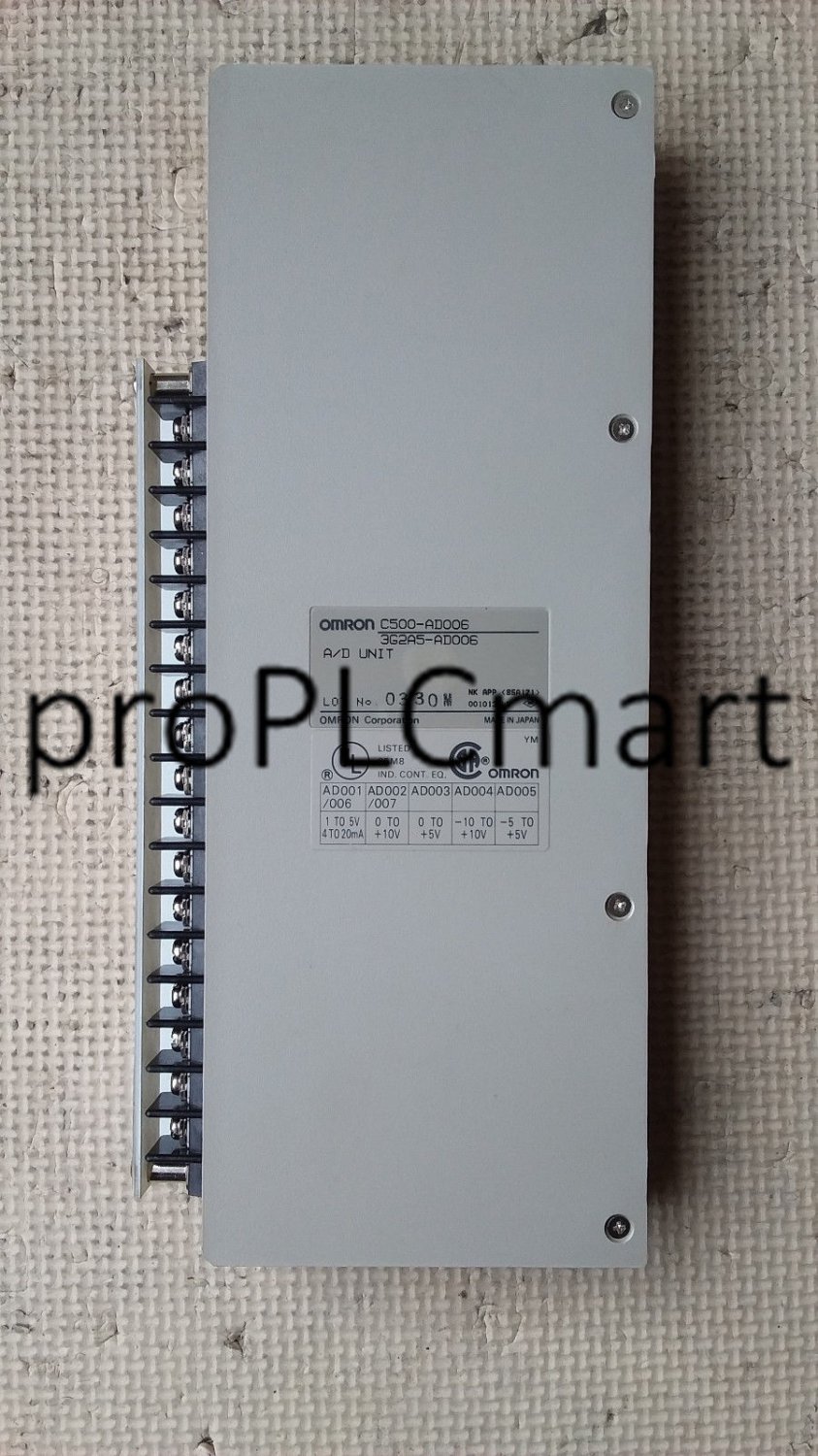 Omron PLC C500-AD006 FREE EXPEDITED shipping C500AD006 USED