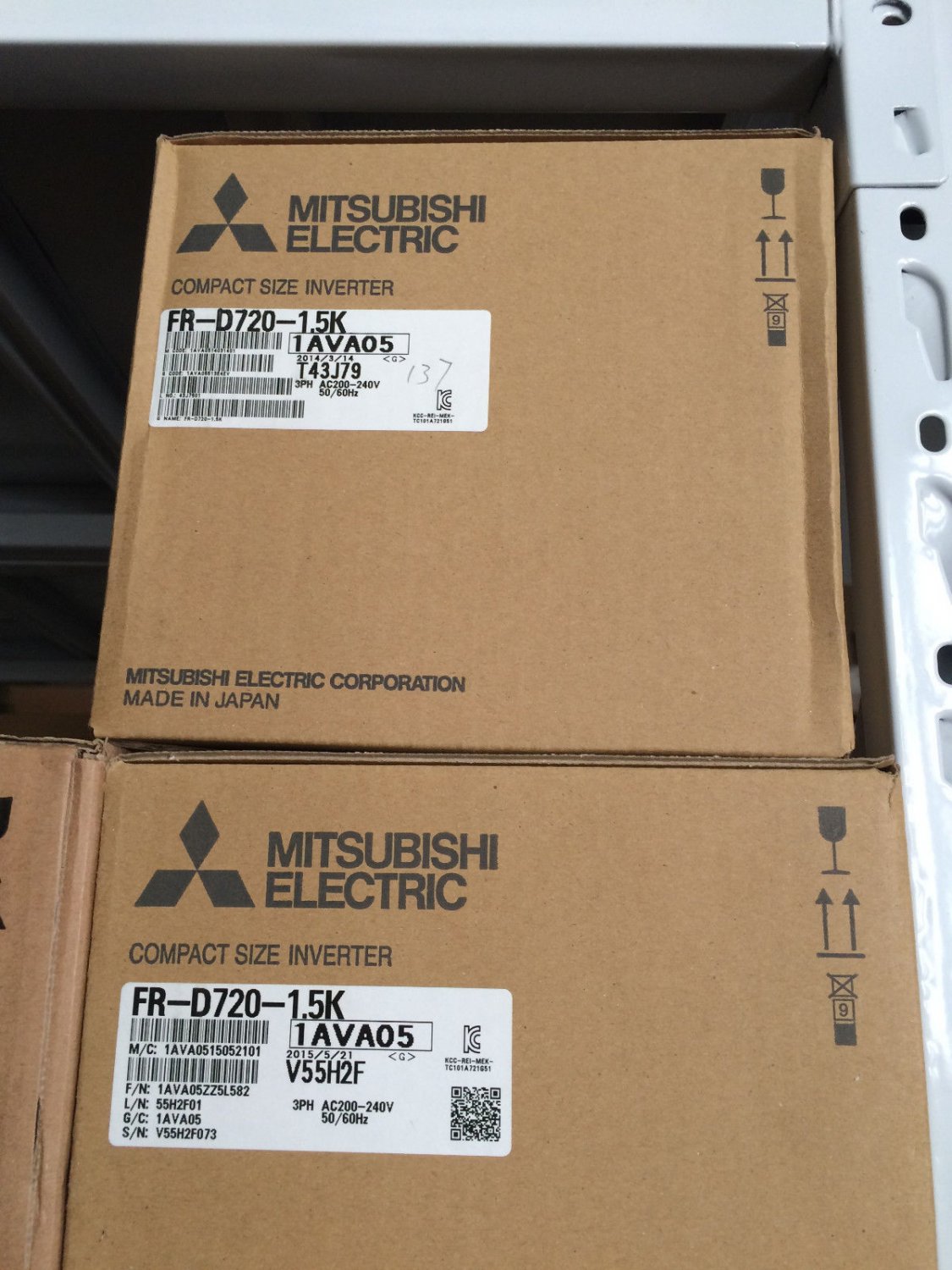 MITSUBISHI Inverter FR-D720-1.5K EXPEDITED SHIPPING FRD7201.5K new