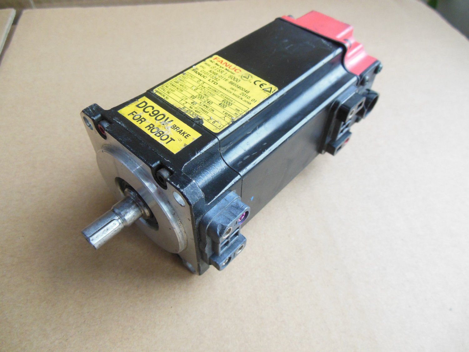 FANUC SERVO MOTOR A06B-0116-B855#0048 EXPEDITED SHIPPING ...