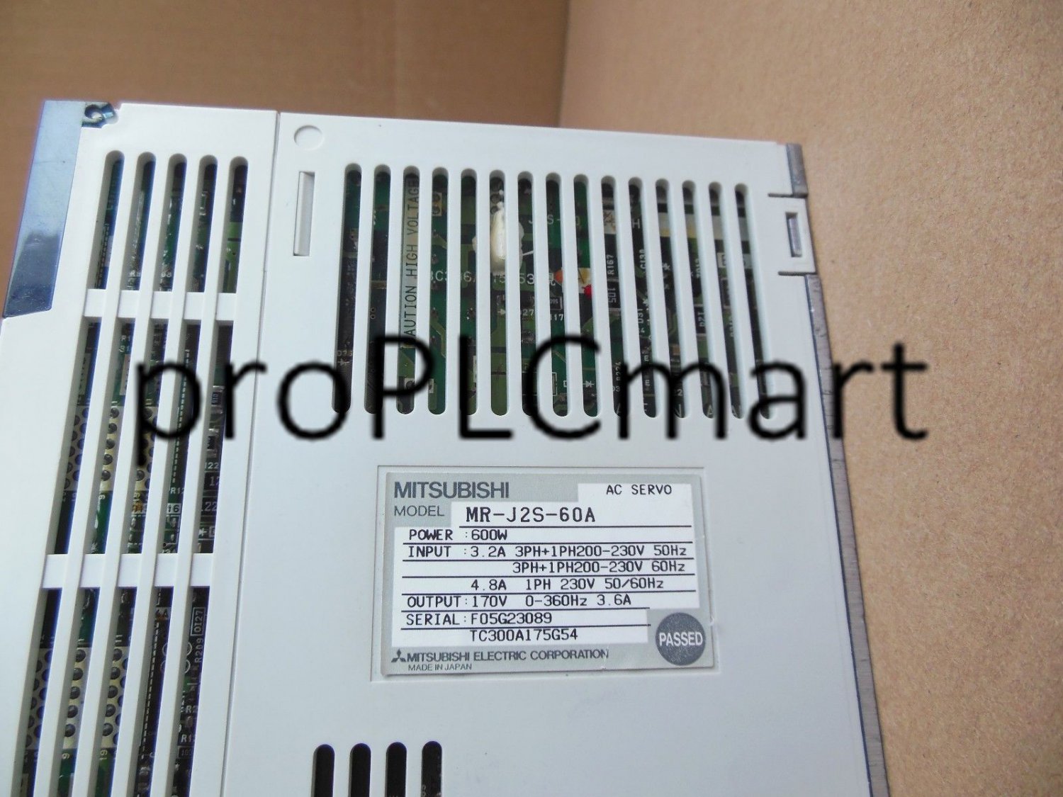 Mitsubishi Servo Drive MR-J2S-60A MRJ2S60A EXPEDITED SHIPPING USED