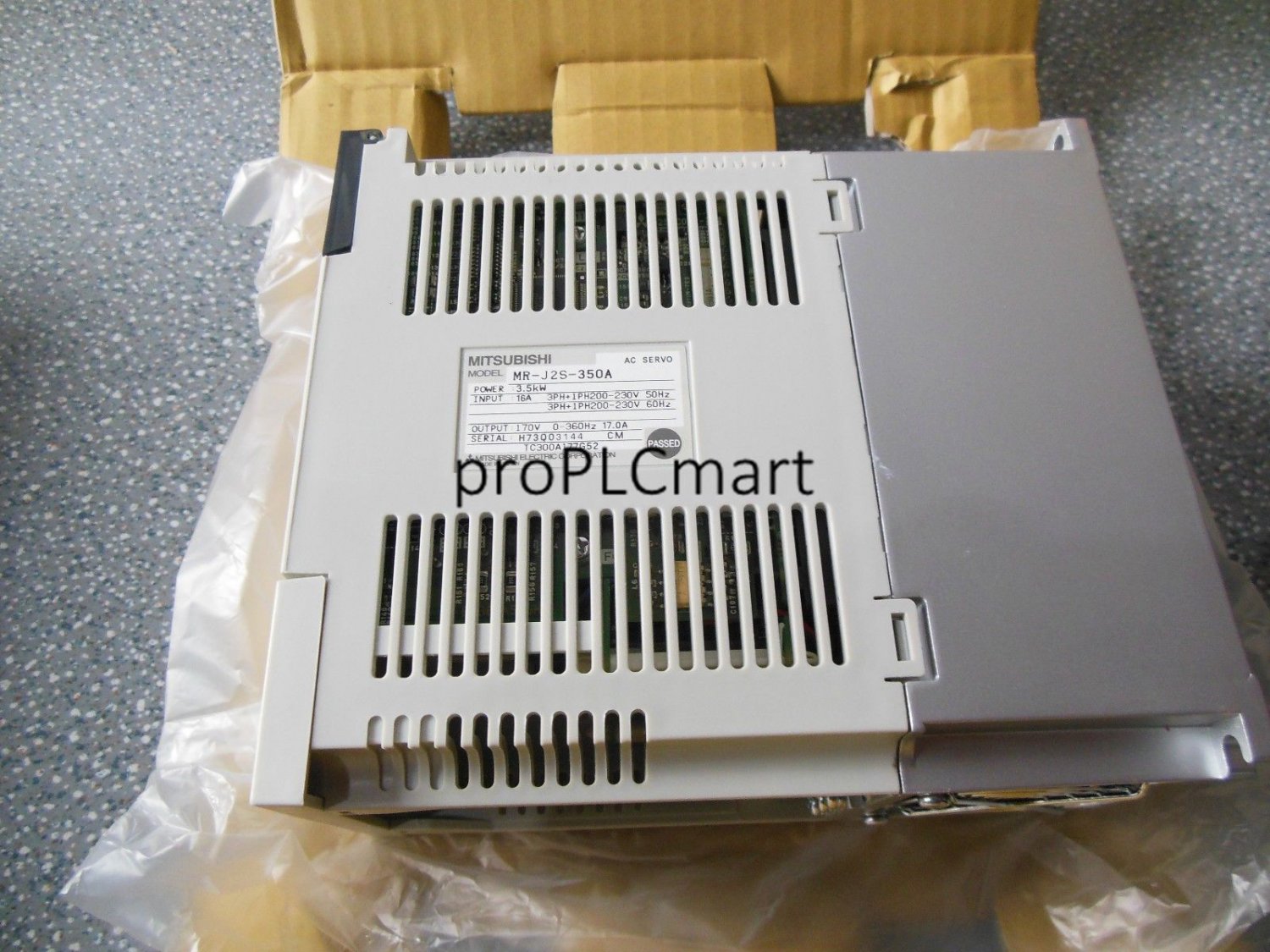 MITSUBISHI SERVO DRIVE MR-J2S-350A EXPEDITED SHIPPING MRJ2S350A USED