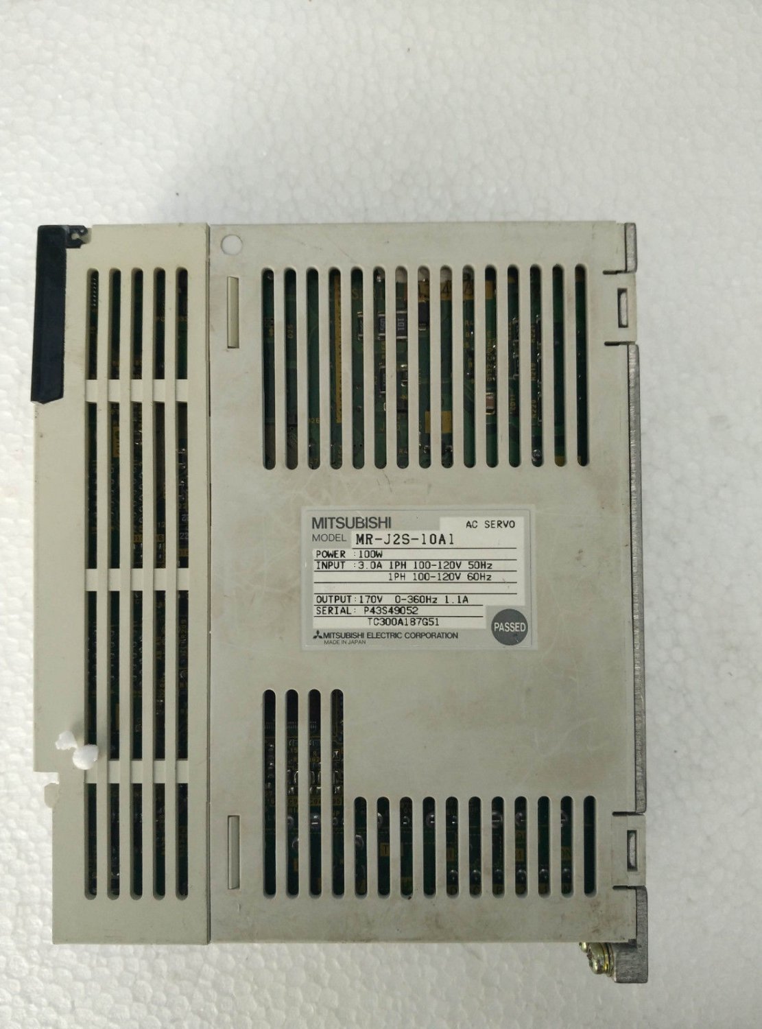 Mitsubishi Servo Drive MR-J2S-10A1 EXPEDITED SHIPPING MRJ2S10A1 USED
