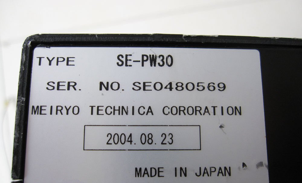 MITSUBISHI POWER SUPPLY MODULE SE-PW30 FREE EXPEDITED shipping SEPW30 USED