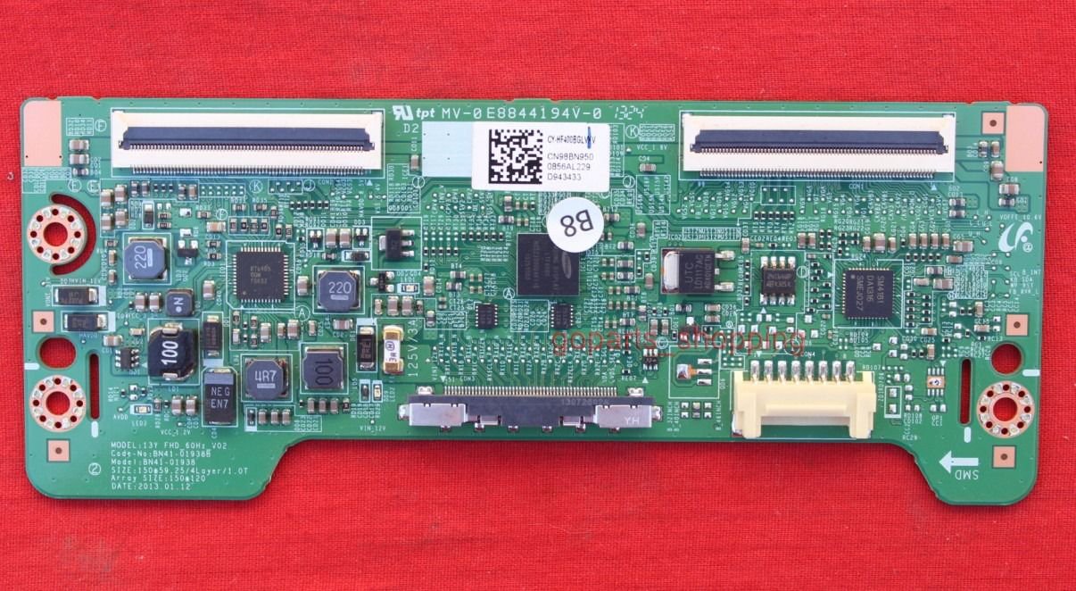 40" Samsung UA40F5500AR T-Con Board BN41-01938B BN96-28936A Logic Board CY-HF400