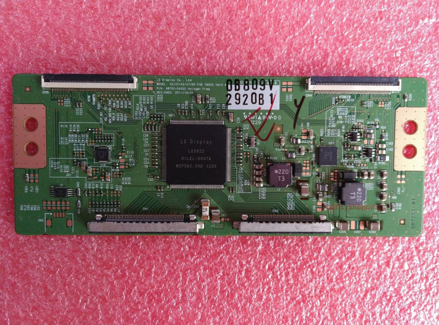 Original TCon Board 6870C0402C LC32/37/42/47/55 FHD TM240 LG Logic Board