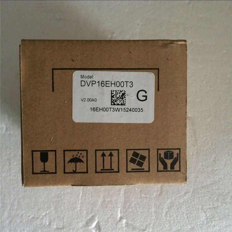 DVP16EH00T3 Delta EH2/EH3 Series PLC DI 8 DO 8 Transistor output 100-240VAC new