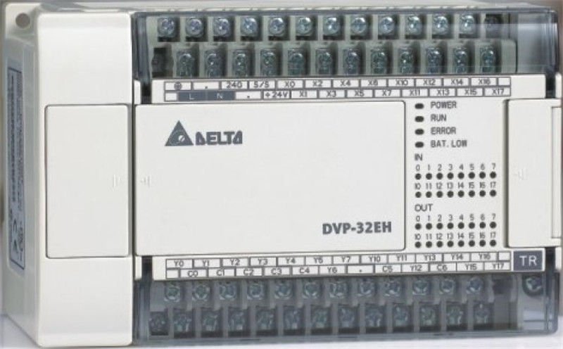 DVP32EH00T3-L Delta EH2/EH3 Series PLC DI 16 DO 16 Transistor output 100-240VAC