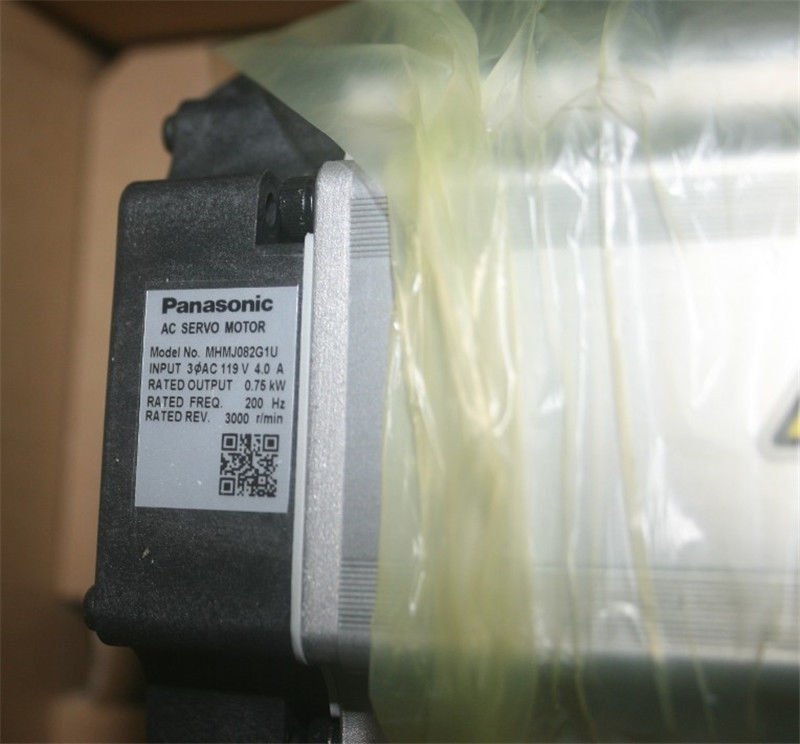 MHMJ082G1U A5 AC Servo Motor 750w 3000rpm 2.4N.m 80mm frame AC200V 20-bit