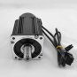 single phase 220V 750W 0.75KW 3.5N.m 2000rpm 80mm AC servo motor drive kit