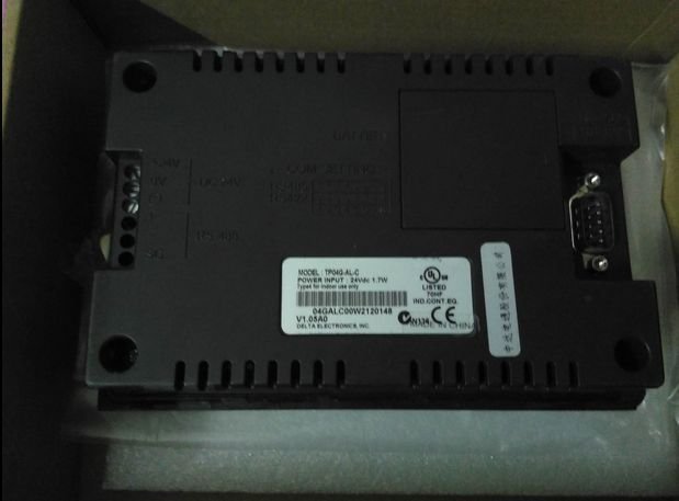 TP04G-AL-C Delta Text Panel HMI STN LCD single color 4 Lines Display model