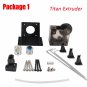 Free shipping Titan Extruder Full Kit with NEMA 17 Stepper Motor for 3D Printer