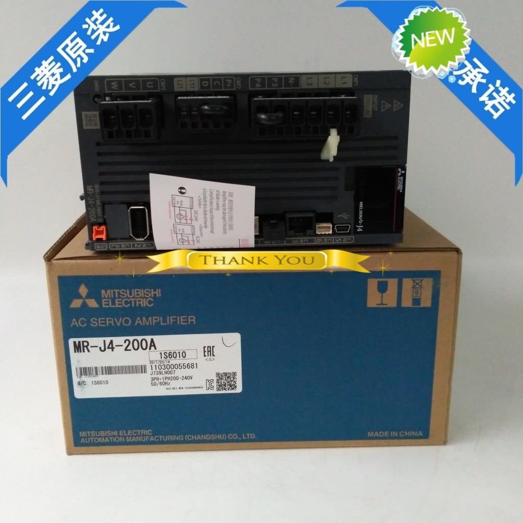 Genuine New Mitsubishi Servo Drive MR-J4-200A In Box MRJ4200A