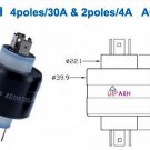 A6H Mercury Conductive Slip Ring, 6 Way Electric Rotating Joint, MERCOTAC M630
