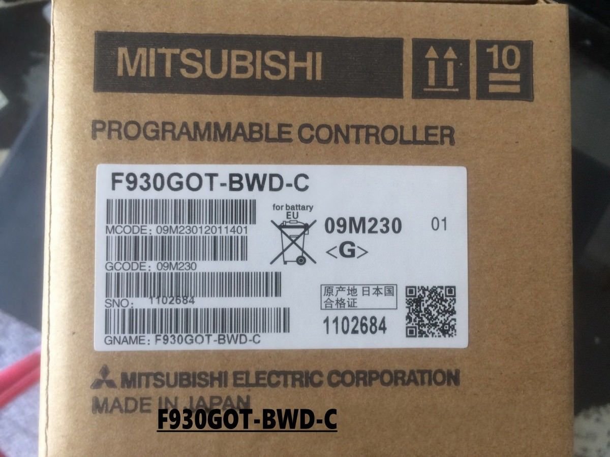 New Mitsubishi F930GOT-BWD-C Touch Panel In Box F930GOTBWDC