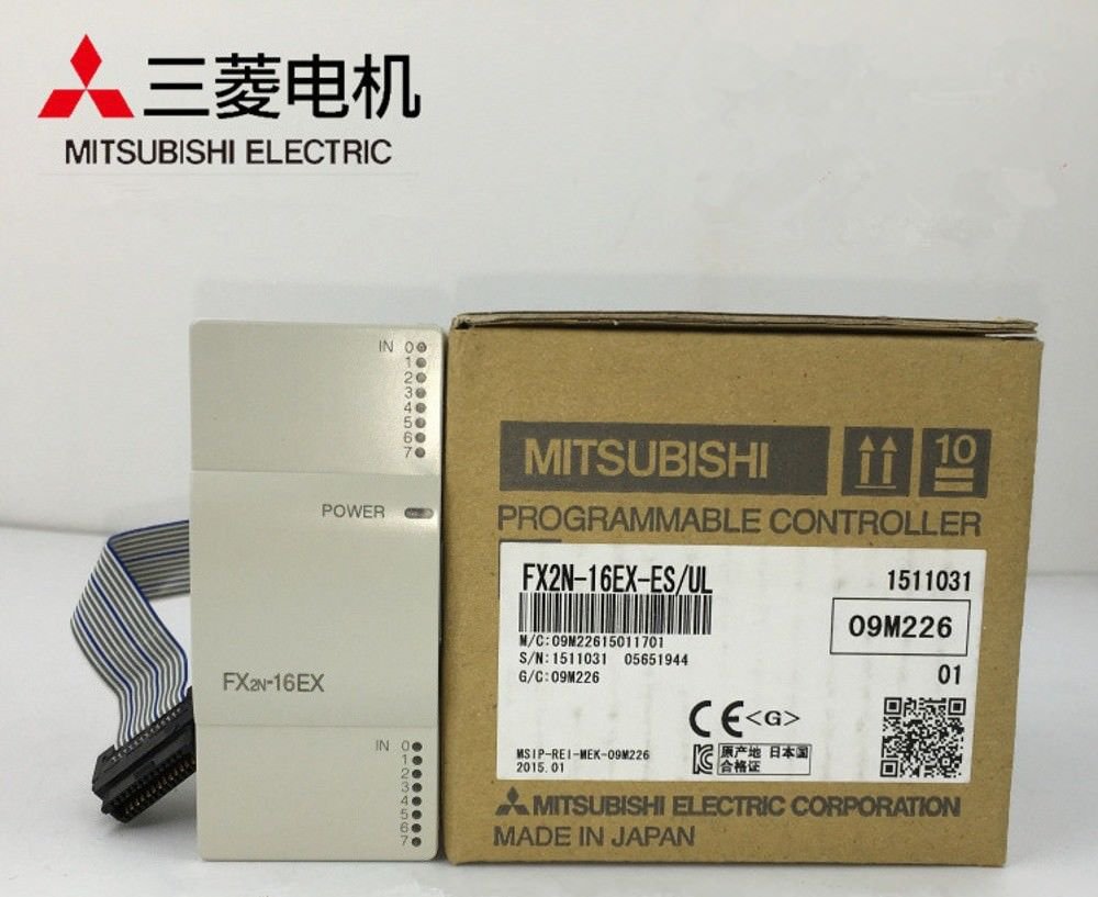 Genuine New MITSUBISHI PLC FX2N-16EX-ES/UL In Box FX2N16EXESUL