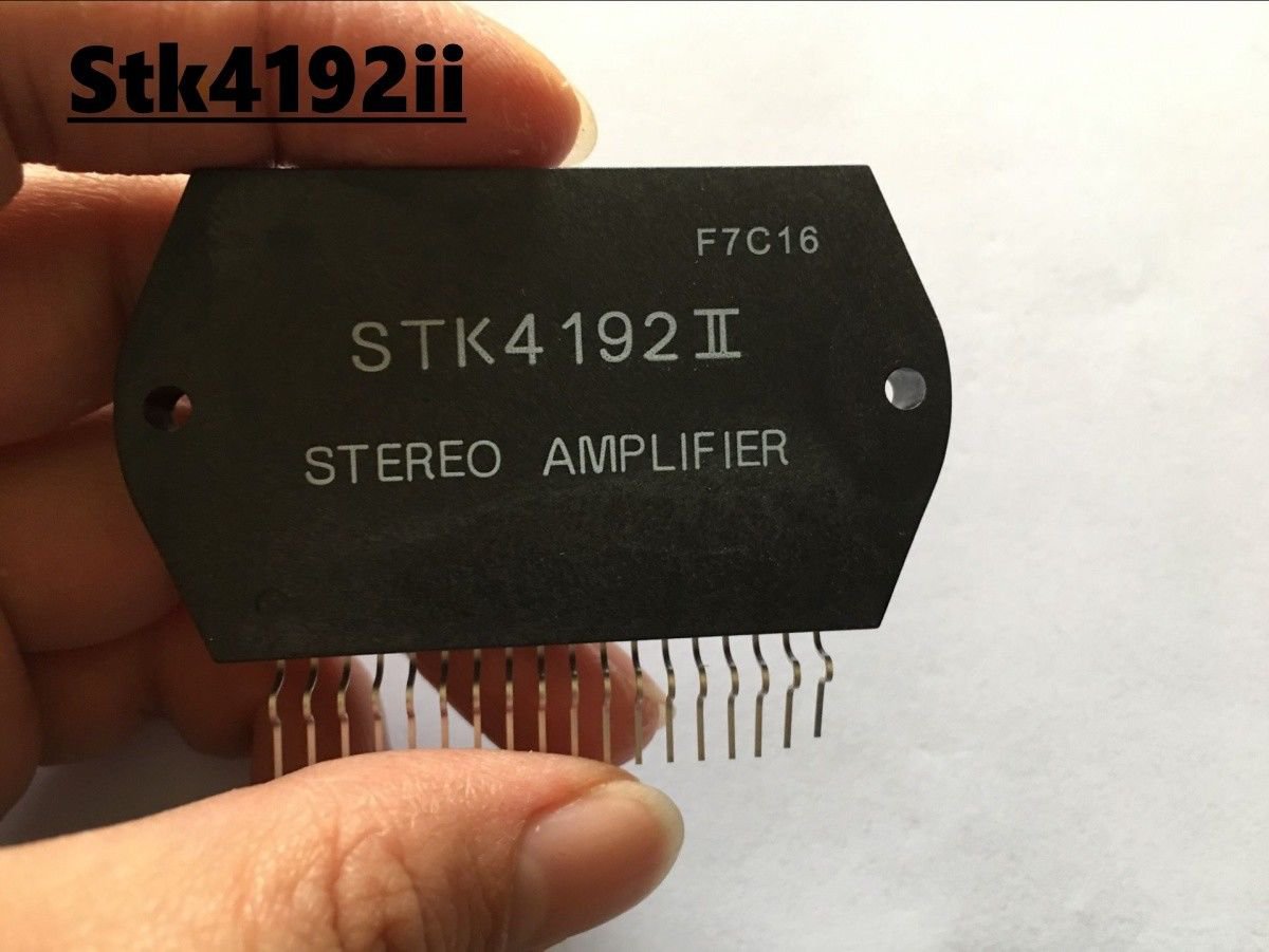 NEW and original Stk4192ii - 2x50w hybrid amp cjstk 4192