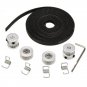 New 3m 20T GT2 Timing Belt +4pcs Pulley Idler + 4pcs Tensioner 3D Printer Tool