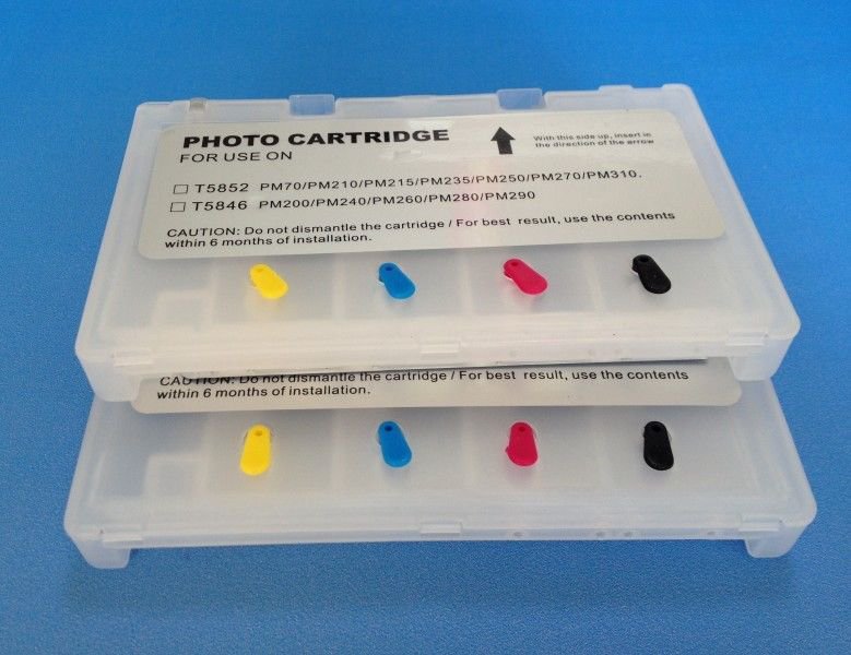 10x T5846 refillable cartridge with ARC for PictureMate PM225 PM200 PM300 PM240