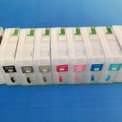 80ml refillable ink cartridge with auto reset chip for EPSON 3800 printer; 9pcs