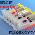 Refillable ink cartridge for Canon PIXMA MG6340 MG7140 iP8740 MG7540 printer