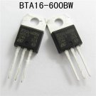 NEW BTA16-600BW Thyristor TRIAC 600V 168A 3-Pin TO-220AB internally Isolated