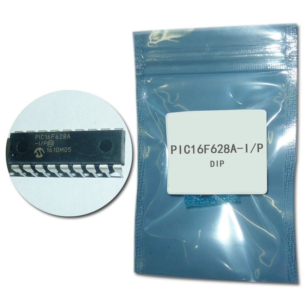 PIC16F628A-I/P PIC16F628A PIC16F628 DIP Flash-Based, 8-Bit CMOS ...