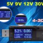 USB QC 2.0 3.0 LCD Charger power bank Capacity Tester USB Testing Doctor Power