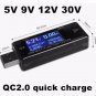 USB QC 2.0 3.0 LCD Charger power bank Capacity Tester USB Testing Doctor Power