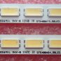 2 Piece 493MM Samsung LED Backlight LJ64-03501A STS400A75_56LED_REV.1/REV.2