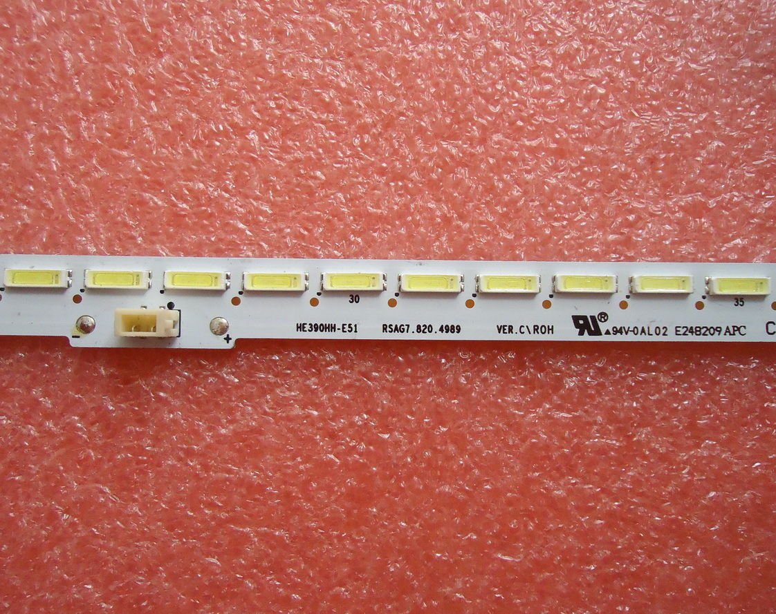 1 Pcs 54 LEDS 476MM Hisense LED Backlight Strip HE390HH-E51 RSAG7.820.4989