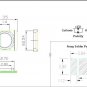 LATWT470RELZK LG LED tv 3528 1W 110LM cold white light 50pcs/lot