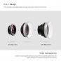 2 in 1 Macro Lens Kit for Smart Phone/ipad/Tablet PC  ,12X+24X Macro lens
