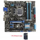 For Asus P8H77-M PRO/CG8270/DP-MB Motherboard Intel H77 LGA1155 with gift WH