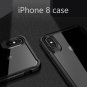 iPhone 10/X Case Soft Silicon Back Transparent Acrylic Organic Glass Cover