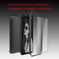 iPhone X  Case Tempered Film+Frame+Back Cover All-in-one 360 Degrees Fitted-c