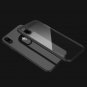 for iPhone10 X Case TPU Silicone&Acrylic Transparent Back Cover Buy 1 Get one-c