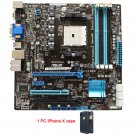 US stock ASUS F1A75-M/CM1740-8/DP-MB motherboard SOCKET FM1 AMD A75 with gift