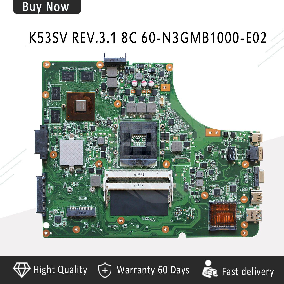 Плата включения asus k53s k53sv power board