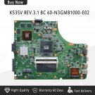 For Asus K53SV REV 3.1 GT540M Motherboard fit A53S K53S HM65 DDR3 Mianboard -c